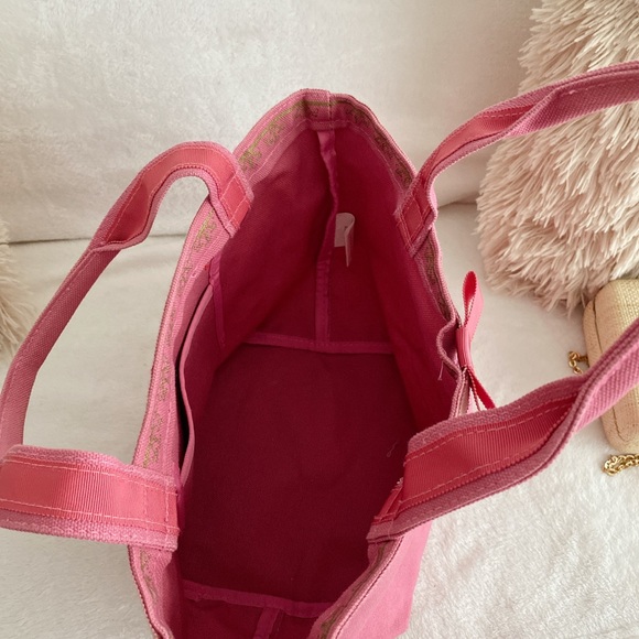Tocca Pink Canvas Tote Bag - Picture 4 of 5